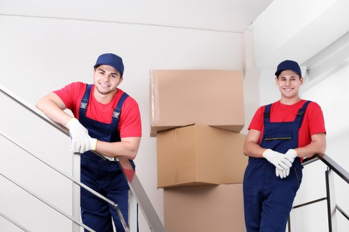 Secure document storage facility in Isleworth with organised archive boxes