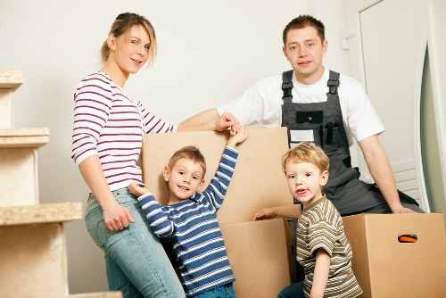 Packing and preparation for a man and van move in Isleworth
