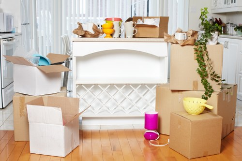 Neat and space-saving home storage system in Isleworth