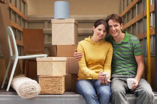 Unpacking and settling into a new flat in Isleworth