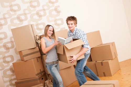 Clean and well-organized secure storage unit in Isleworth